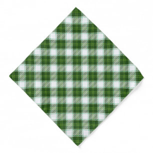 Plaid Print Bandana