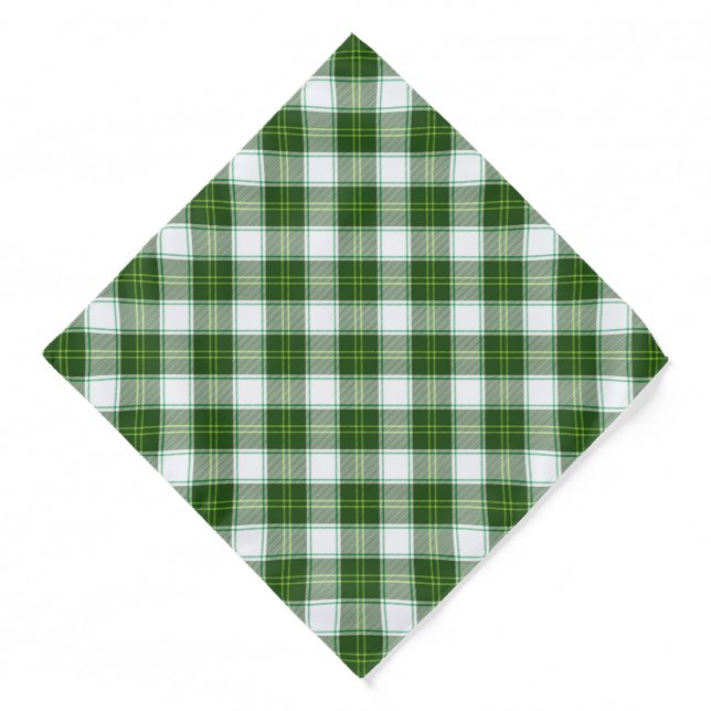Plaid Print Bandana (Front)