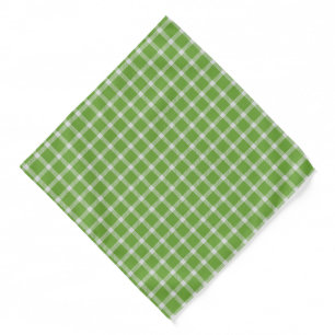 Plaid Print Bandana