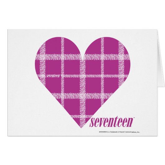 Plaid Purple 2 Cards (Front Horizontal)