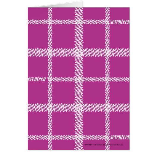 Plaid Purple Cards (Front)