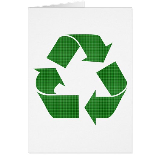 plaid recycle cards (Front)