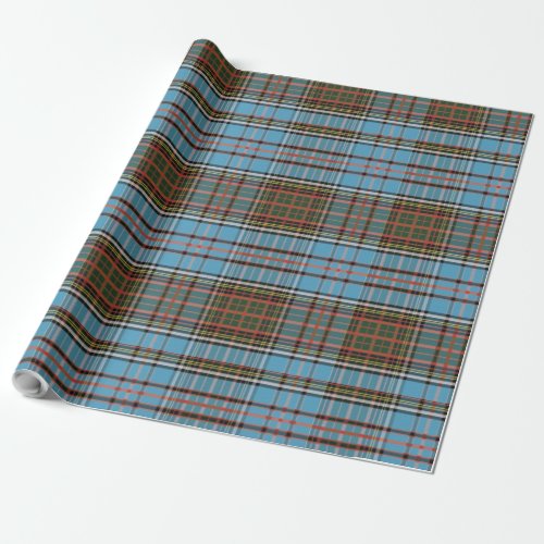 Plaid Rustic Anderson Checkered Holidays Tartan Wrapping Paper