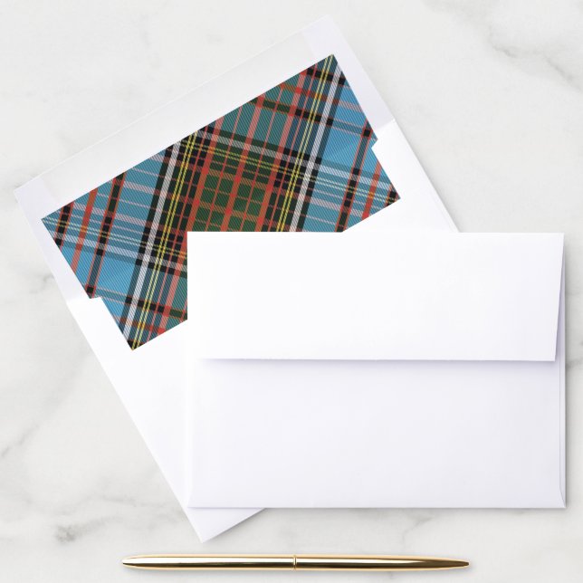 Plaid Rustic Anderson Classic Tartan Envelope Liner (Desk)