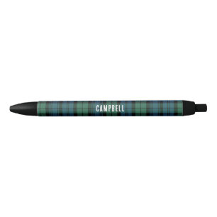 Plaid Rustic Clan Campbell Tartan Personalized Pen