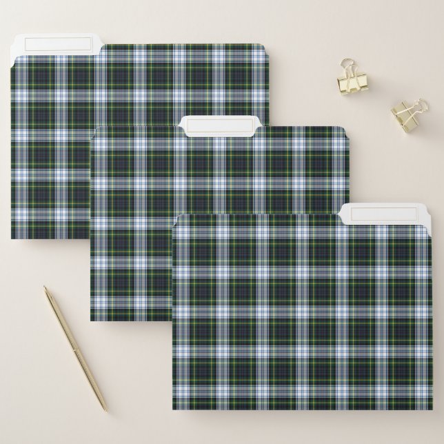 Plaid Rustic Clan Gordon Tartan Classic File Folder (Set)