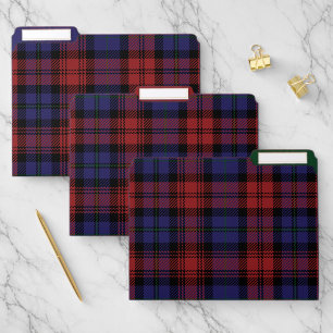 Plaid Rustic Clan MacLachlan Tartan File Folder