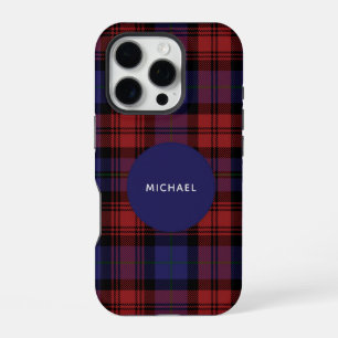 Plaid Rustic Clan MacLachlan Tartan iPhone 16 Pro Case