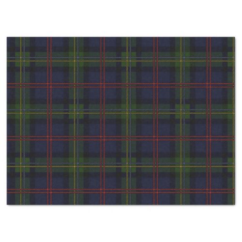 Plaid Rustic Classic Elegant Tartan Tissue Paper