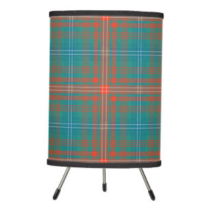 Plaid Rustic Wilson Checkered Tartan Tripod Lamp