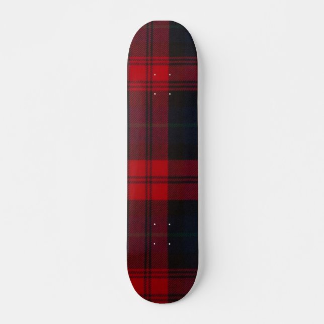 Plaid Skateboard (Front)