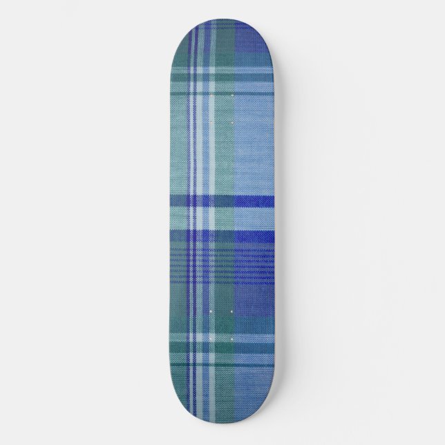 Plaid Skateboard Deck (Front)