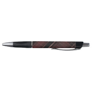 Plaid Statement Piece Pen