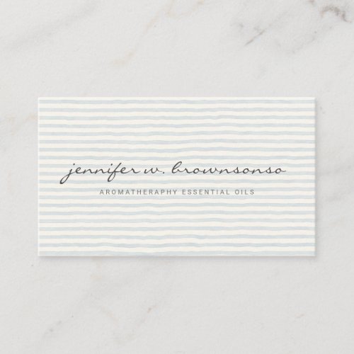 Plaid Striped Business Card