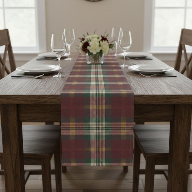 Plaid Table Runner (Creator Uploaded)