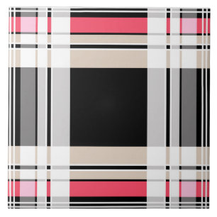Plaid , tartan ceramic tile