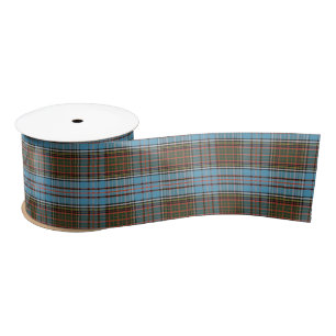 Plaid Tartan Clan Anderson Plaid Checkered Satin Ribbon