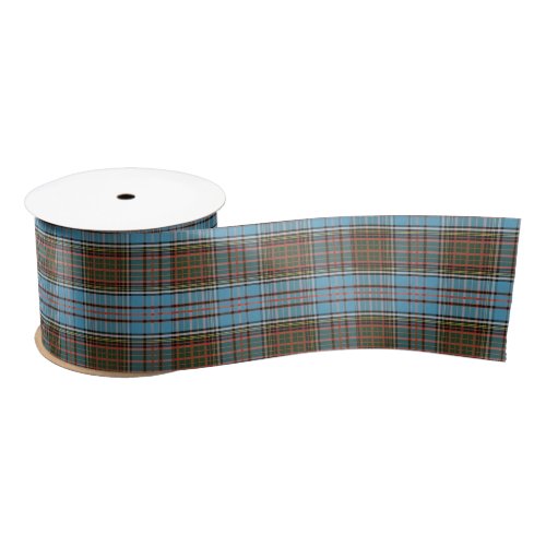 Plaid Tartan Clan Anderson Plaid Checkered Satin Ribbon