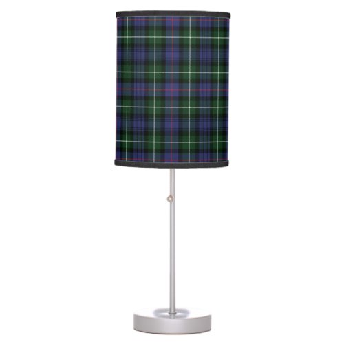 Plaid Tartan Clan MacKenzie Checkered Table Lamp