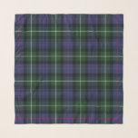 Plaid Tartan Clan MacKenzie Purple Green Check Scarf<br><div class="desc">Add a classic and traditional touch with this plaid Clan MacKenzie tartan green purple black check scarf. Makes a great gift or as a treat to yourself. Match it with your latest decor this season. Contact the designer anytime if you'd like this design modified or added to a different product....</div>