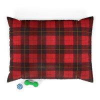 Plaid Tartan Clan Wallace Red Check