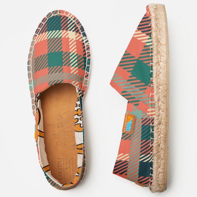 Plaid / Tartan  Espadrilles (Side)