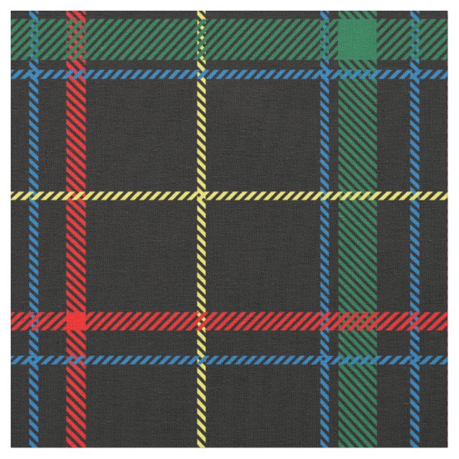 plaid tartan fabric (Close Up)