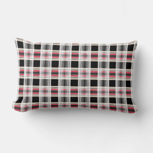 Plaid , tartan lumbar pillow
