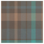 Plaid tartan pattern fabric