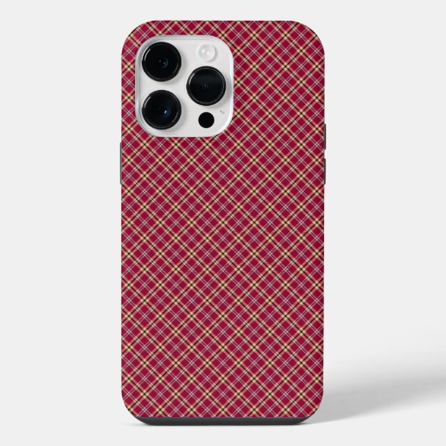 Plaid Tartan pattern Iphone Case (Back)
