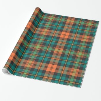 Plaid Tartan Pattern Wrapping Paper by graphicdesign at Zazzle