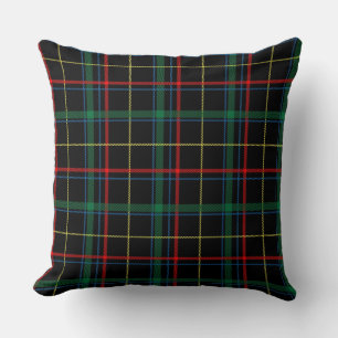 plaid tartan pillow