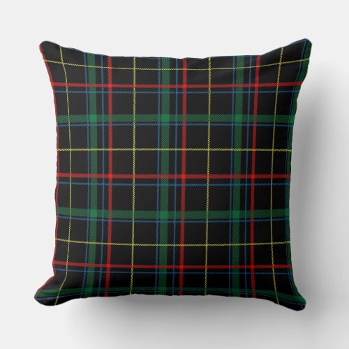 plaid tartan  pillow