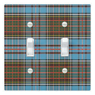 Plaid Tartan Rustic Clan Anderson Check Light Switch Cover