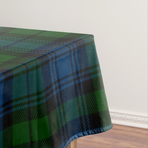 Plaid Tartan Scottish Clan Campbell Military Tablecloth