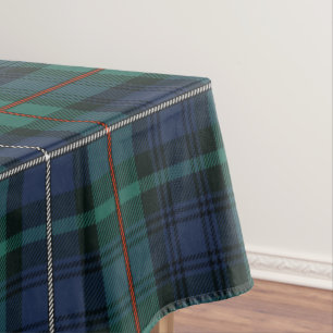 Plaid Tartan Scottish Rustic Robertson Tablecloth