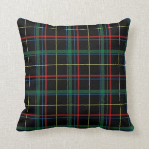 Plaid Tartan Textile Throw Pillow