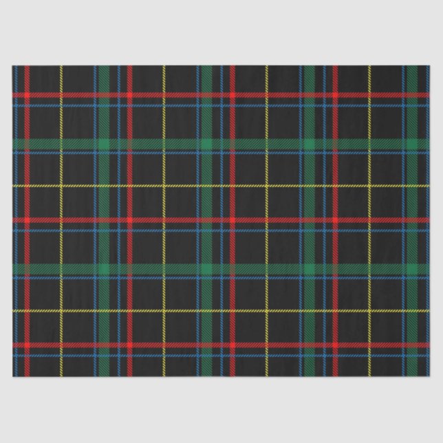plaid tartan tissue paper (Front)