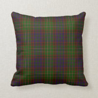 Plaid Throw Pillow Cunningham Hunting Modern Tarta