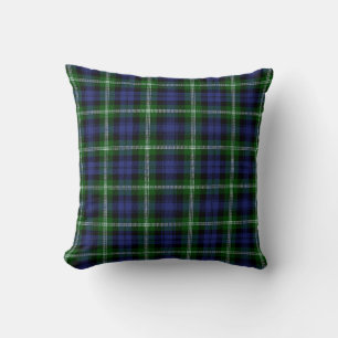 Plaid Throw Pillows Baillie Modern Tartan Pillow