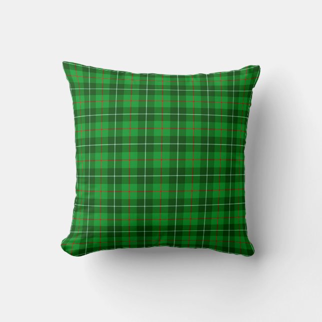 Plaid Throw Pillows Blane Tartan Pillow (Front)