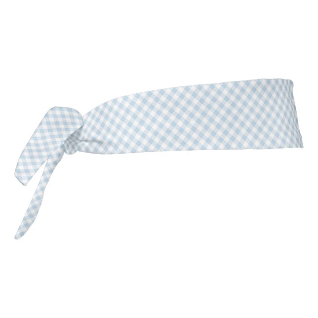 Plaid Tie Headband (Rotate 270)