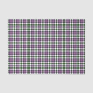 Plaid tissue paper
