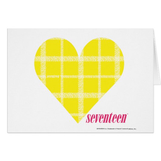 Plaid Yellow 2 Cards (Front Horizontal)