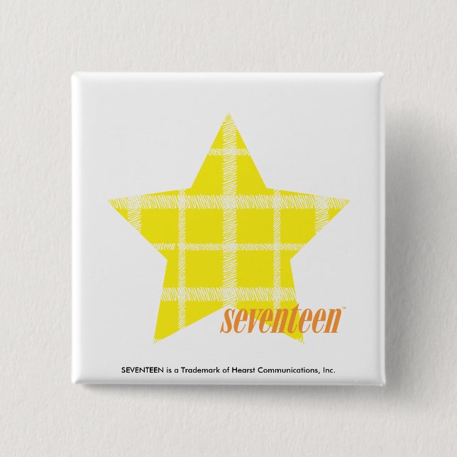 Plaid Yellow 4 Button (Front)