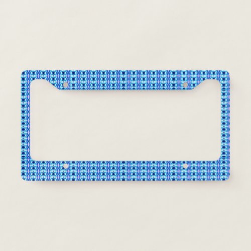 Plaidish Car License Plate Frame