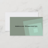 Plain and Simple Business Card  - Squares (Front/Back)
