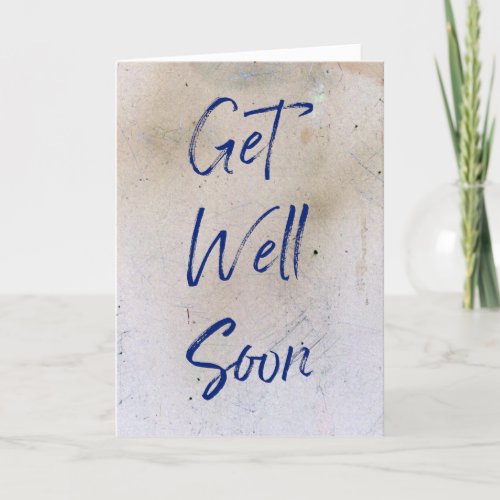 Plain and Simple Get Well Soon Card