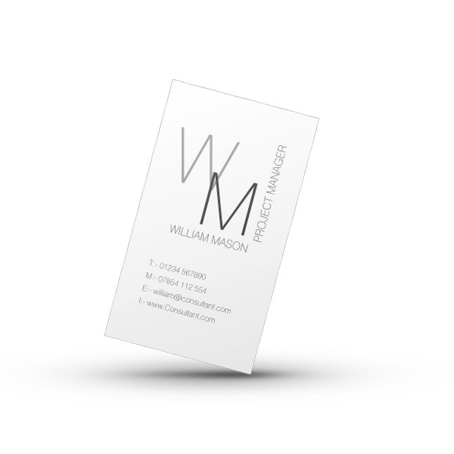 Plain and Simple White  Professional QR Code Card (Creator Uploaded)