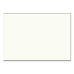 Arctic Milk White Color Gifts On Zazzle Plain Arctic Milk White Color Table Number